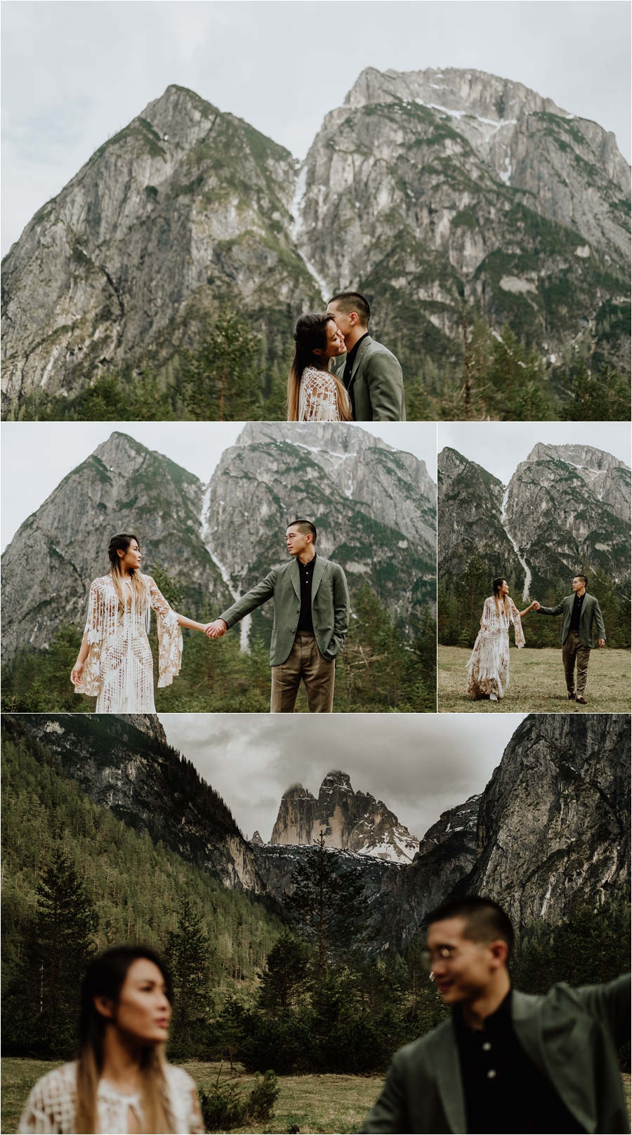 Adventure wedding photography in the Dolomites by Wild Connections Photography