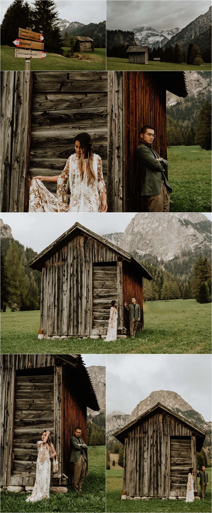 Mountain pastures in the Dolomites - An adventure pre-wedding shoot by Wild Connections Photography