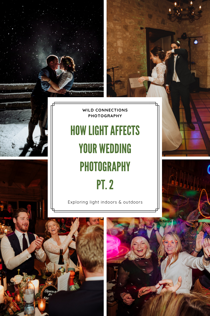 How light affects your wedding photography pt.2 - indoor and artificial light