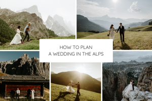 how to plan a wedding in the alps graphic