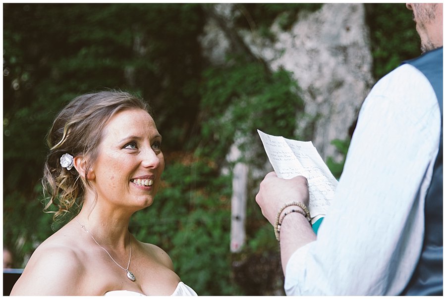 St Johann in Tirol Elopement Nikki laughs at Chris's vows by Wild Connections Photography
