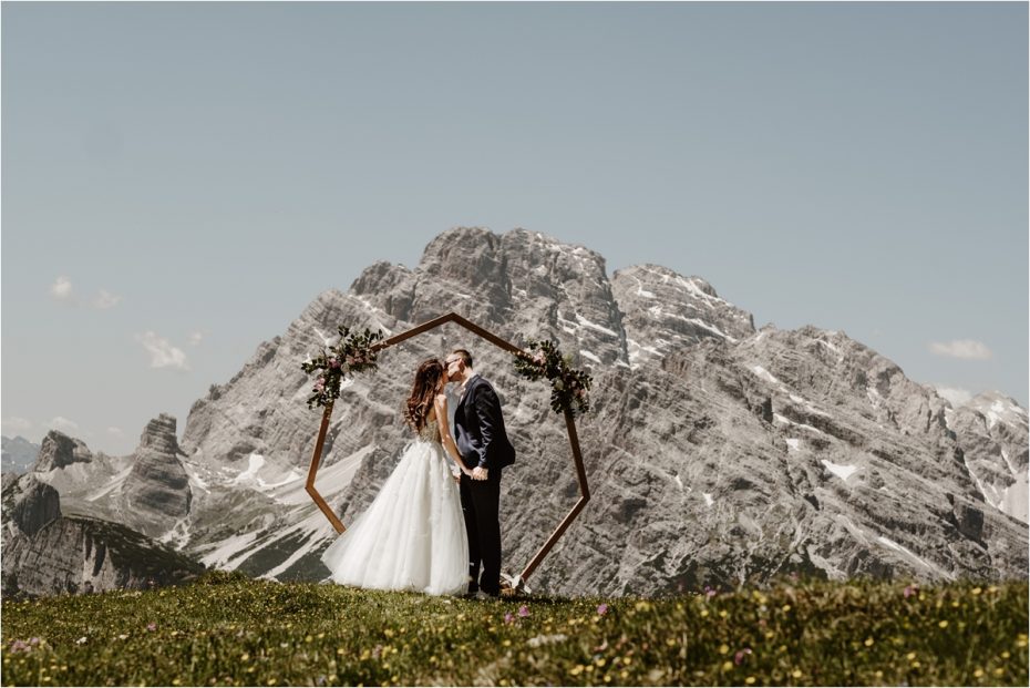 Petya & Tihomir's Tre Cime Elopement in the Dolomites by Wild Connections Photography