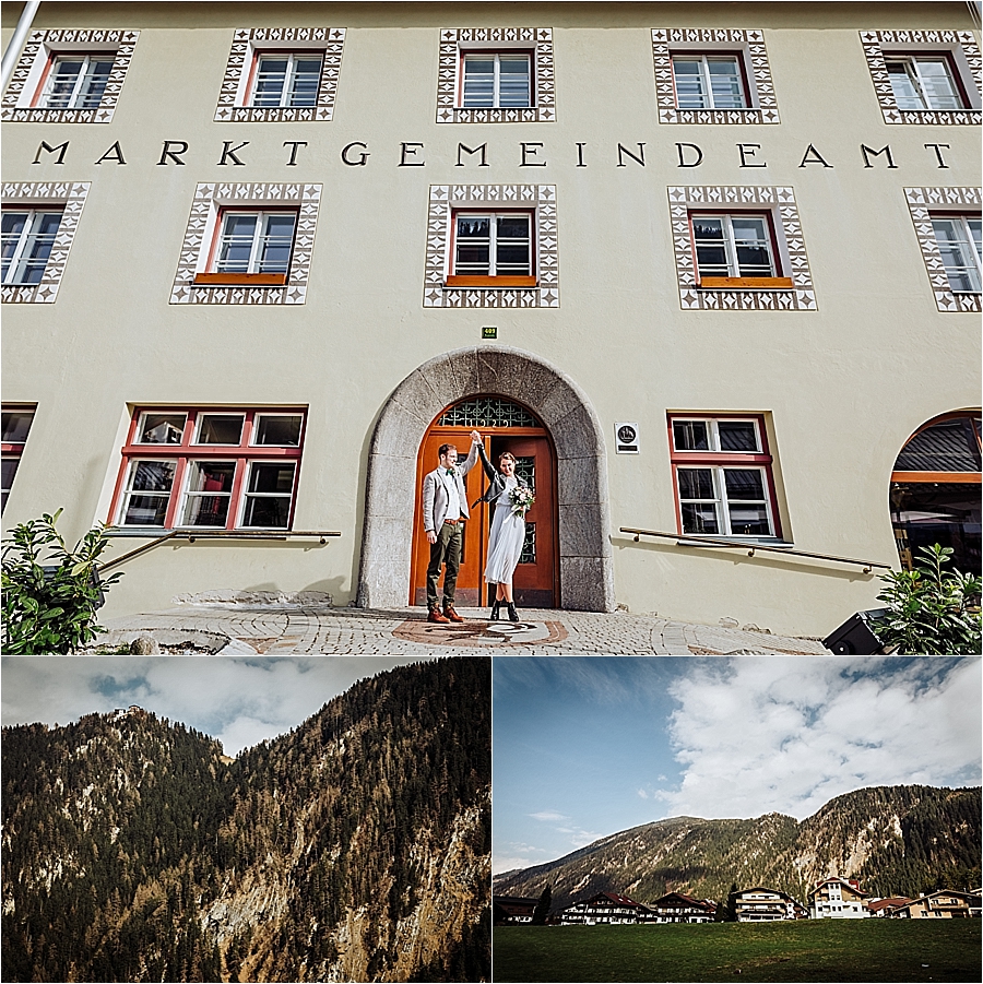 Just married - winter mountain elopement in Mayrhofen Austria by Wild Connections Photography