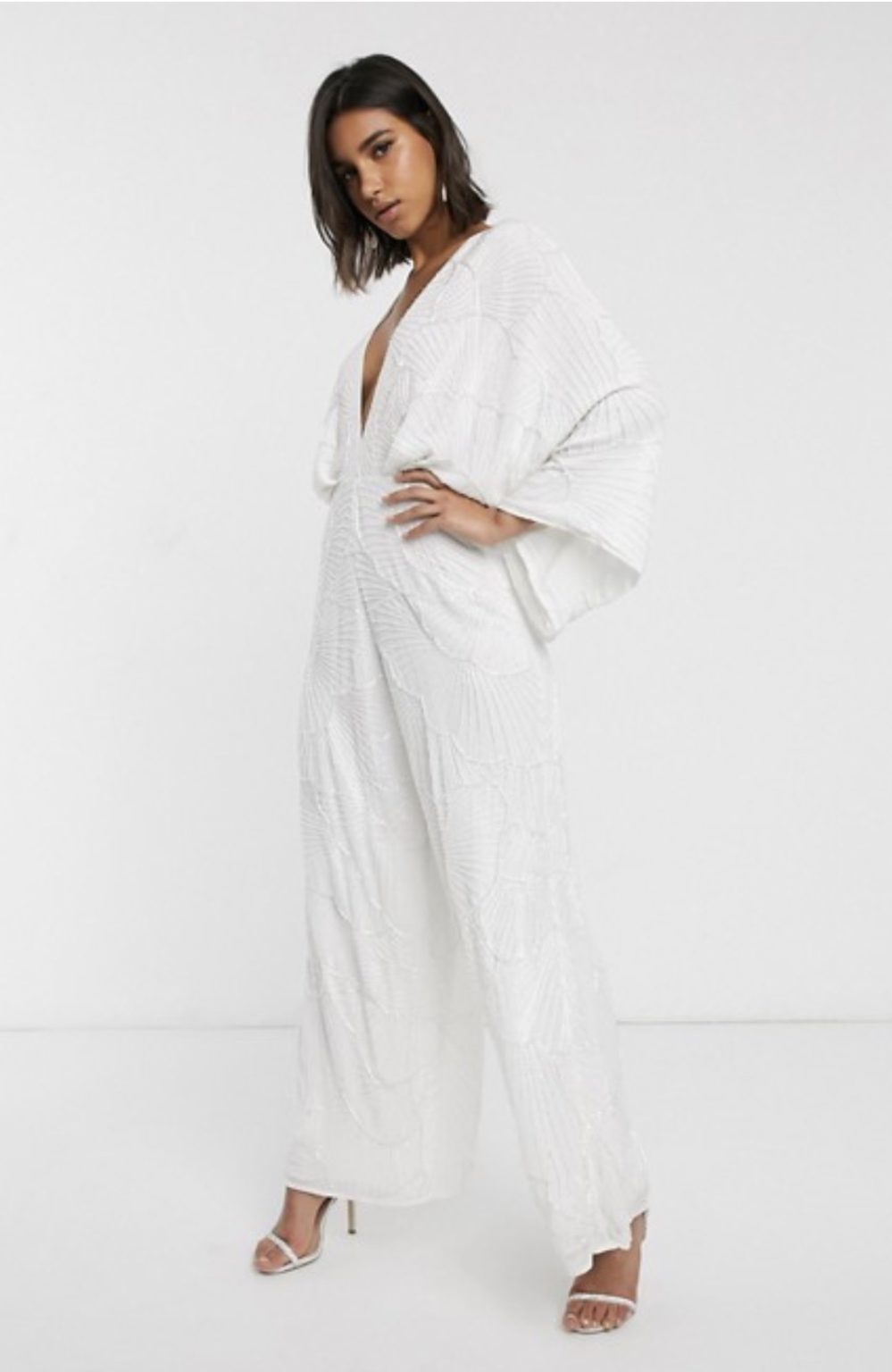 Asos Edition Beaded Kimono Sleeve Wide Leg Wedding Jumpsuit 999x1536 
