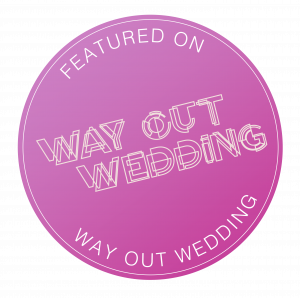 Featured on Way Out Wedding