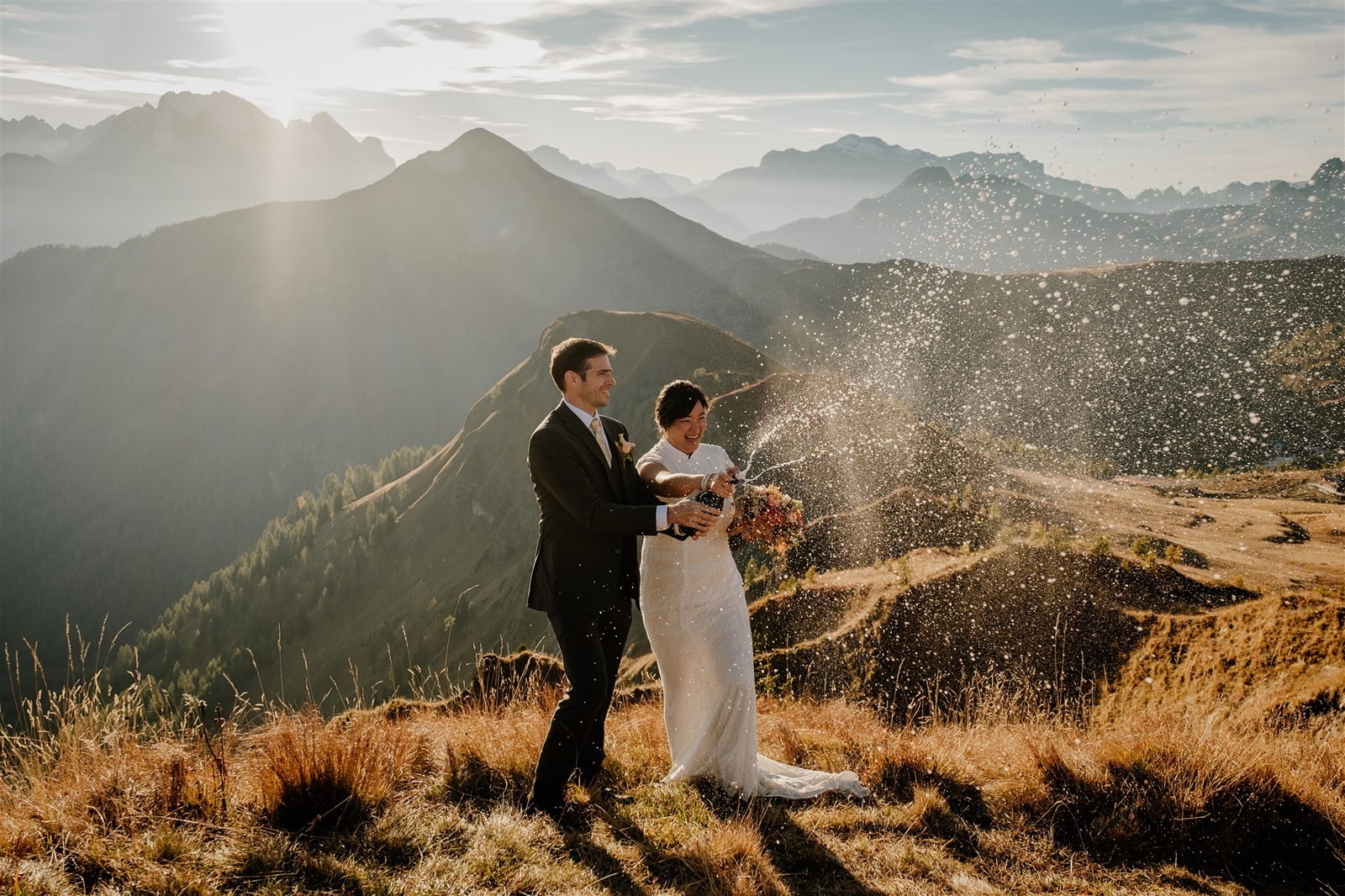 Fall Micro-Wedding in the Dolomites – Chrissy & Noah