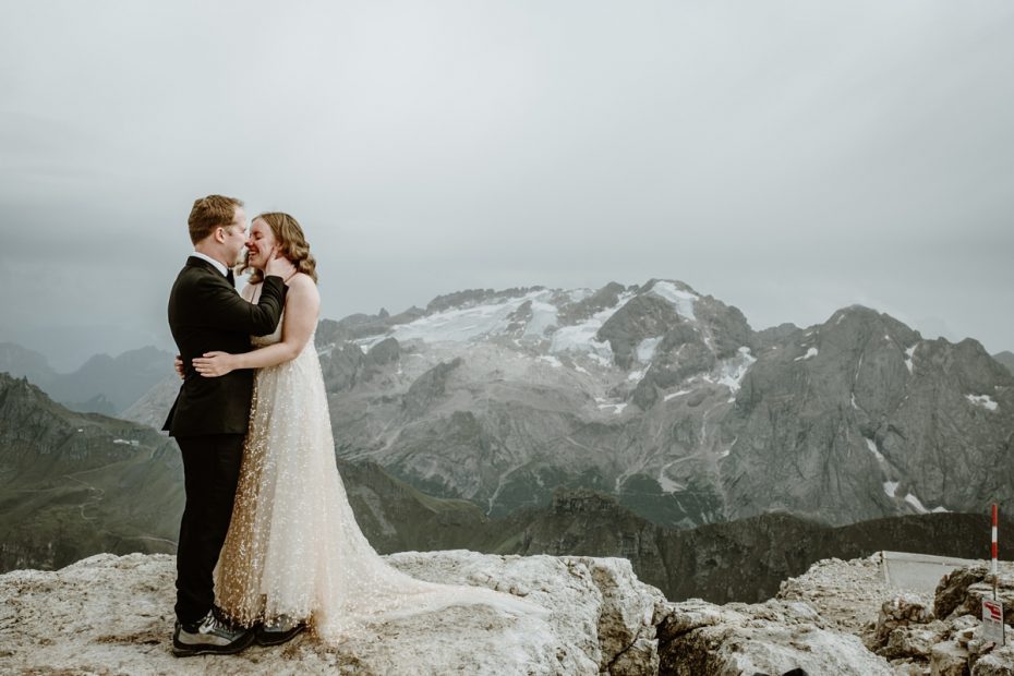 Dolomites hiking elopement planned by Jlenia Costner