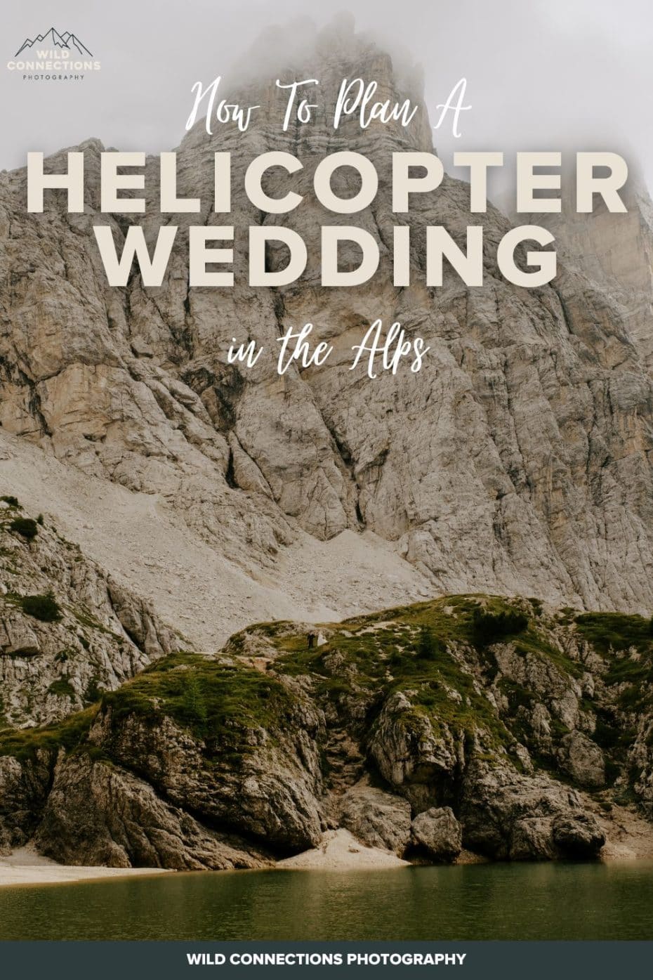 how to plan a helicopter wedding in the alps