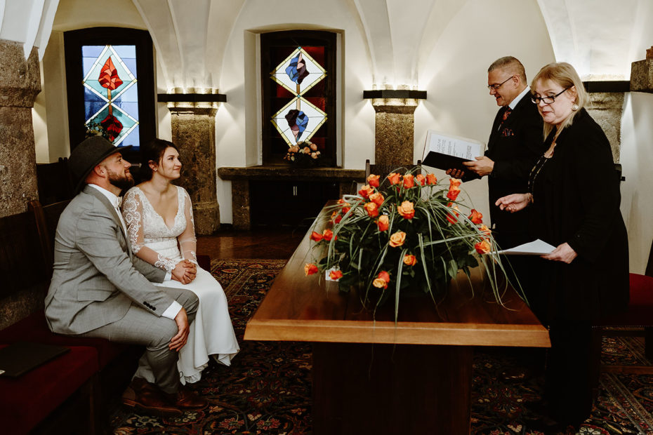 legal marriage ceremony in Tyrol