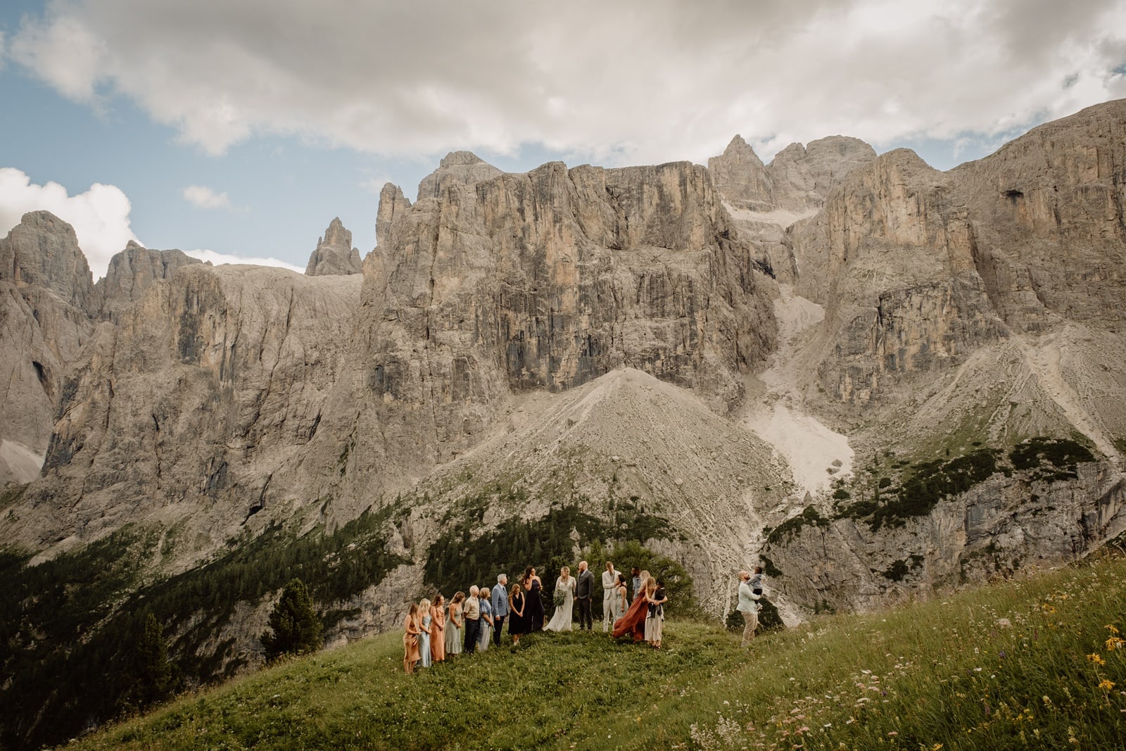 Micro-wedding in Val Gardena