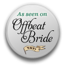 Featured on Offbeat Bride
