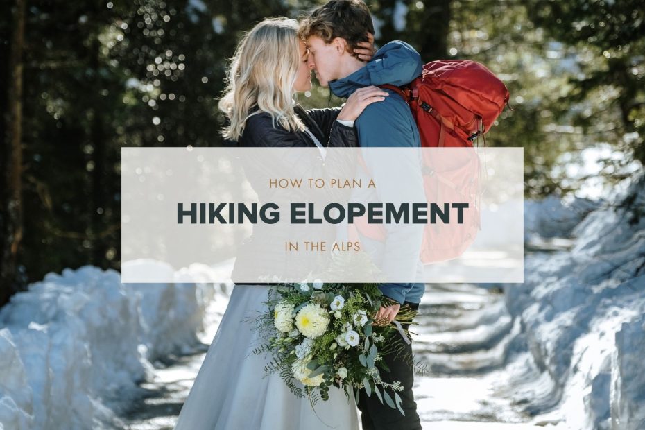 how to plan a hiking elopement blog post